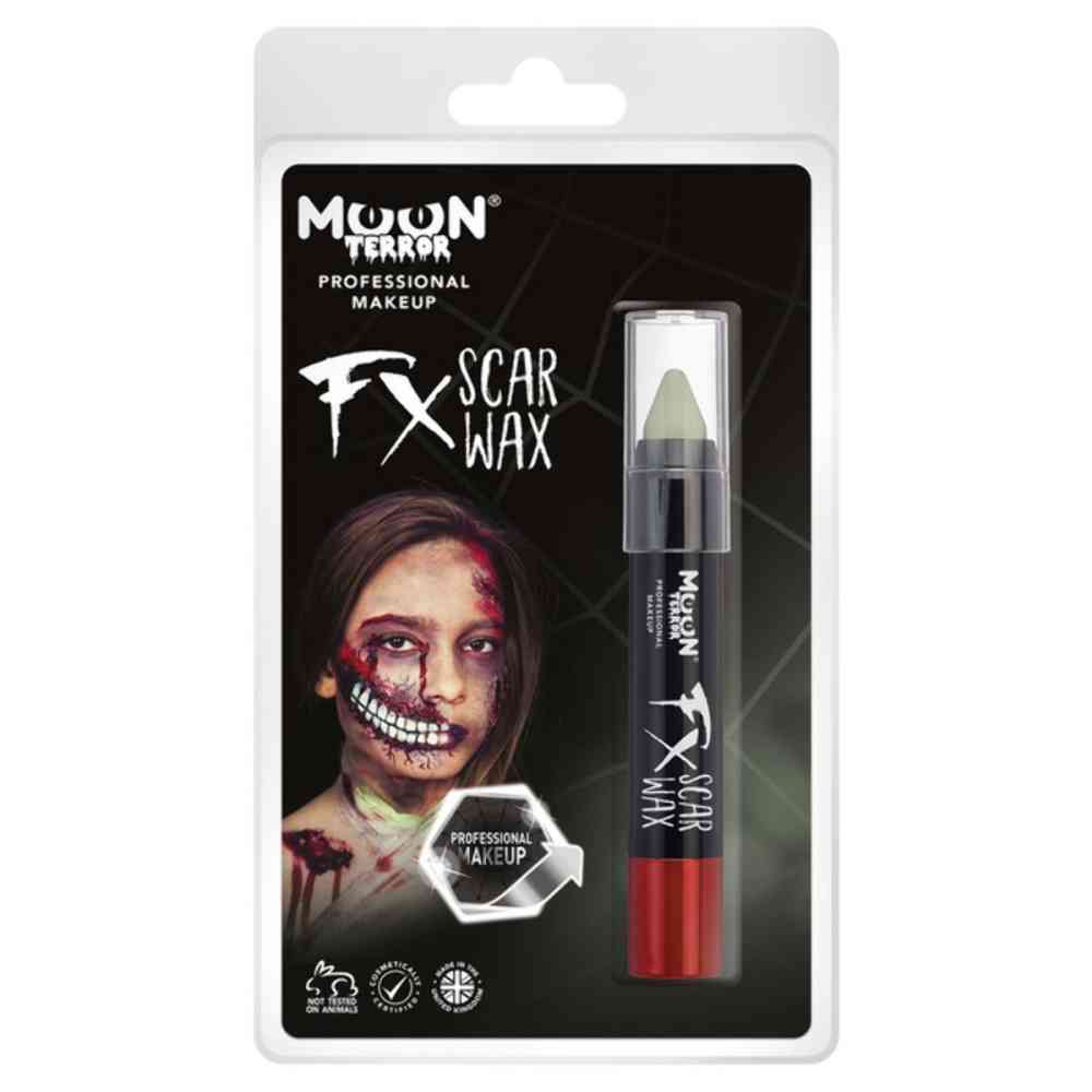 Moon Creations - Moon Terror - Pro FX Scar Wax Make-Up Paint Stick - Blanc